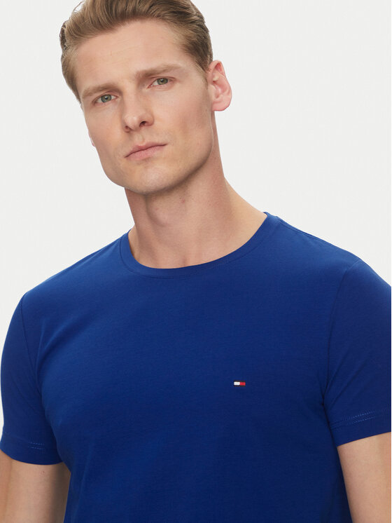 Tommy Hilfiger Tommy Hilfiger T-shirt MW0MW10800 Plava Slim Fit