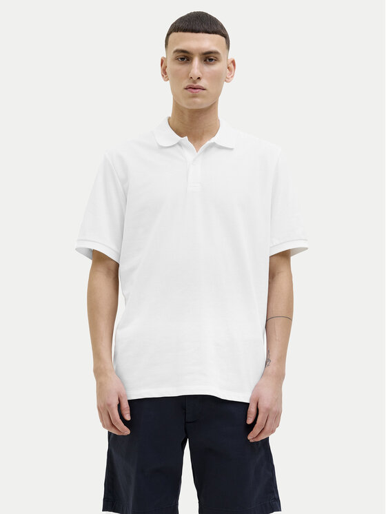 Jack & Jones Jack & Jones Polo majica Kane 12270150 Bela Regular Fit