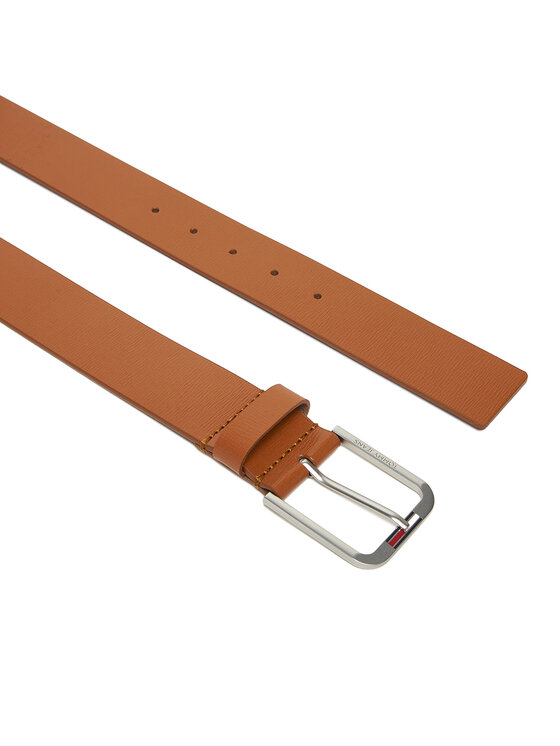 Tommy Jeans Vīriešu josta Tommy Jeans Austin Distressed 4.0 AM0AM13690 Brūns