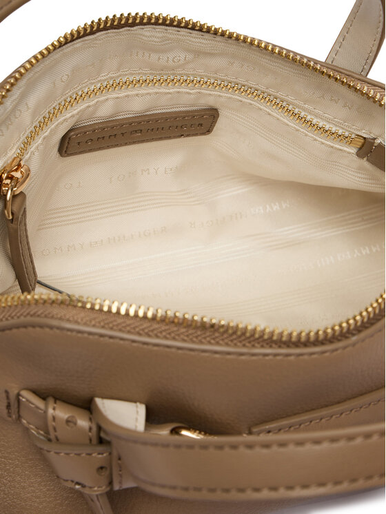 Tommy Hilfiger Táska Tommy Hilfiger Th Buckle Mini AW0AW19034 Bézs