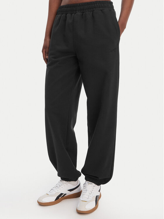 Reebok Reebok Pantalones de chándal Reebok x Ewa Chodakowska RK25621CCW Negro Relaxed Fit