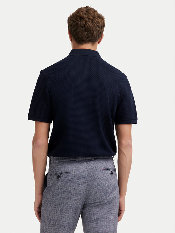 Bugatti Bugatti Polo 8150-75104C Azul marino Regular Fit