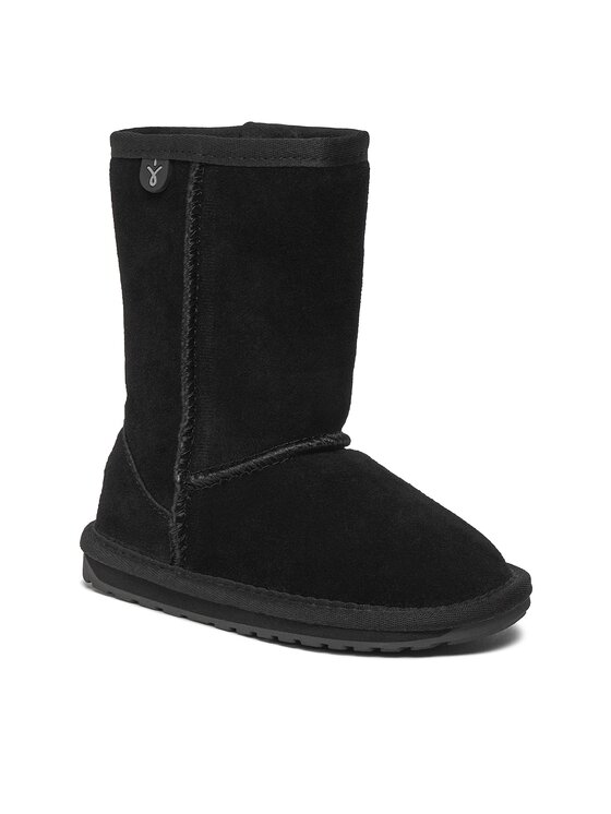 EMU Australia Sniego batai EMU Australia Wallaby Lo Kids K10102 Juoda