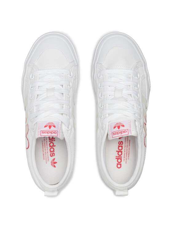 adidas Sneakersy adidas Nizza Platform W FX9179 Biały