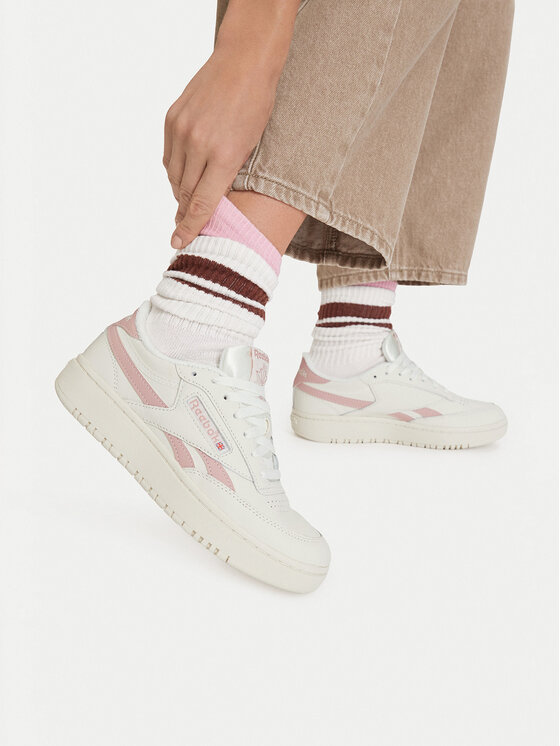Reebok Sneakersy Reebok EO-CLUB C DOUBLE REVENGE 100008943 Kremowy