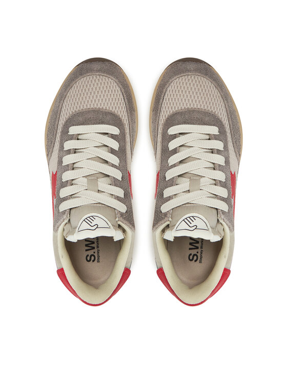 S.W.C Stepney Workers Club Sneakersy S.W.C Stepney Workers Club Osier S-Strike YP04551 Szary