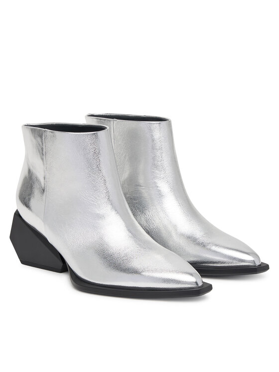 United Nude Botki United Nude Ricky Yoyo Mid 1104114116 Srebrny