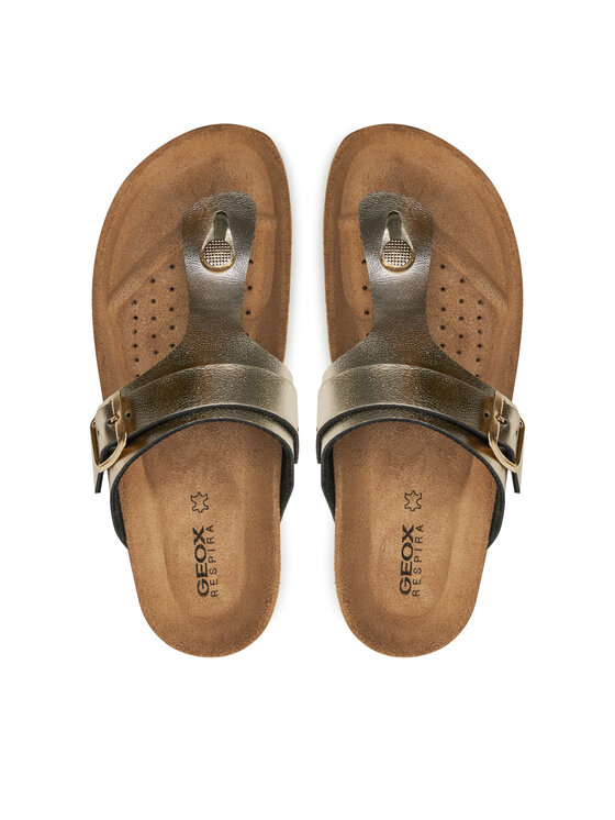 Geox Japonke Geox D Brionia D35LSK 000BN C2012 Zlata