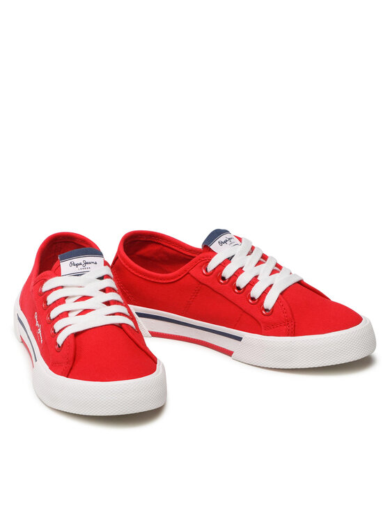 Pepe Jeans Кросівки Pepe Jeans Brady Boy Basic PBS30527 Червоний