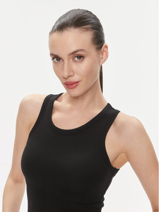 Calvin Klein Calvin Klein Top Modal Rib Tank Top K20K206406 Nero Slim Fit