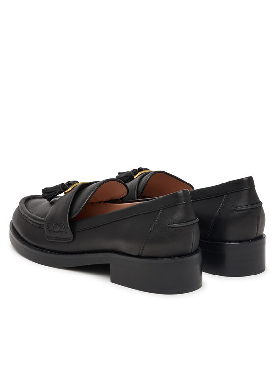 Coccinelle Loafersy Coccinelle Beat Selleria E4 QF5 16 04 01 Czarny
