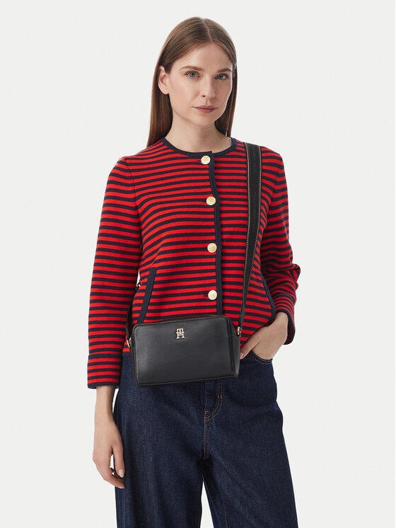 Tommy Hilfiger Torebka Tommy Hilfiger Th Joy Camera Bag AW0AW19060 Czarny
