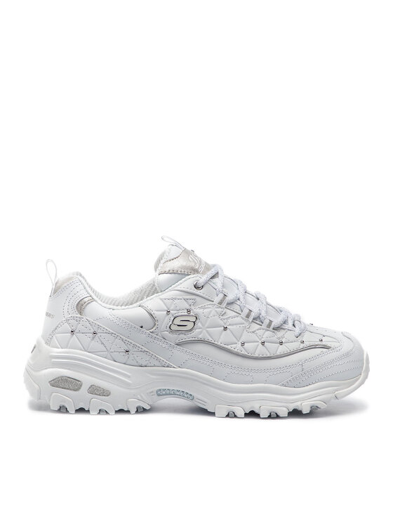 Sneakersy Skechers D'lites Glamour Feels 13087/WSL Bílá