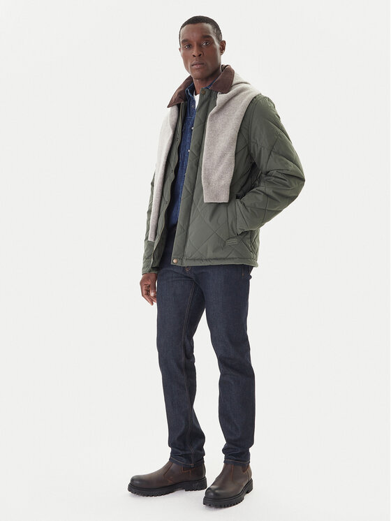 Hunter Hunter Prijelazna jakna Ardwell HARM0003252 Zelena Regular Fit