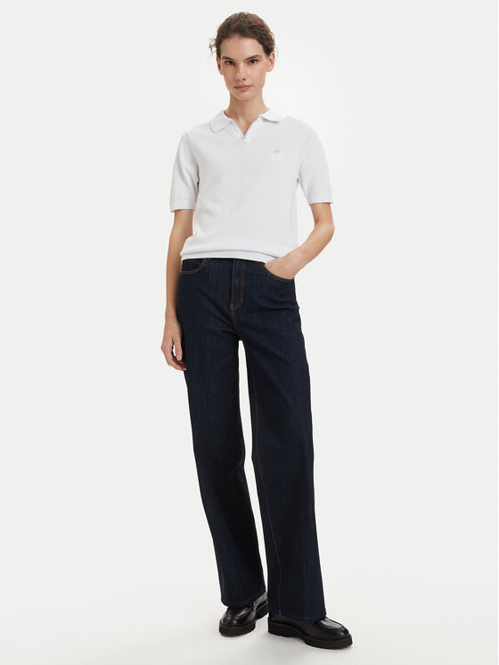 Beverly Hills Polo Club Beverly Hills Polo Club Polo P-SS26W-M550273 Bijela Regular Fit