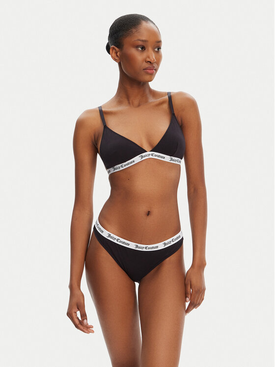 Juicy Couture Juicy Couture Бюстгальтер бралетт JCLQB224518 Чорний