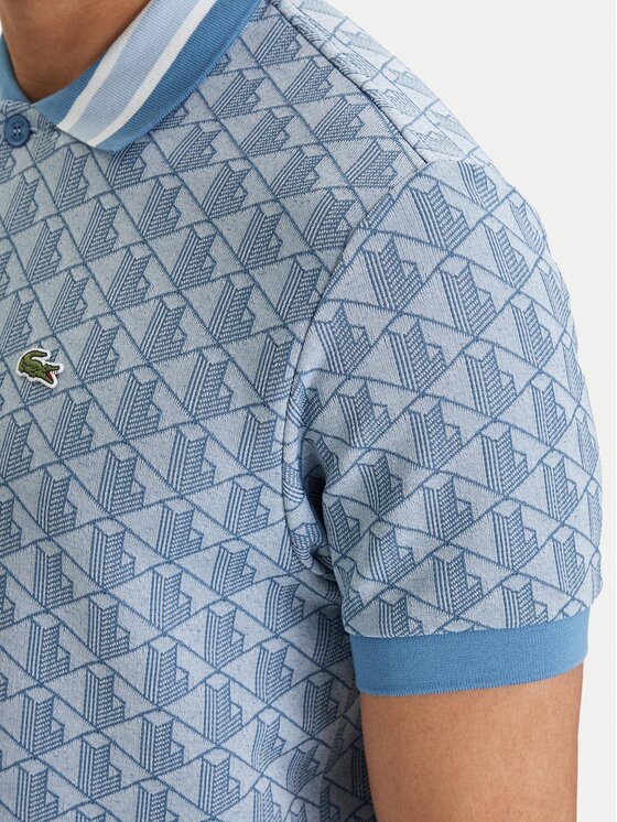 Lacoste Lacoste Поло DH1417 Голубий Classic Fit
