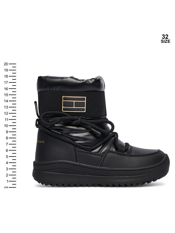 Tommy Hilfiger Botas de nieve Tommy Hilfiger T3A5-34052-1474999 S Negro