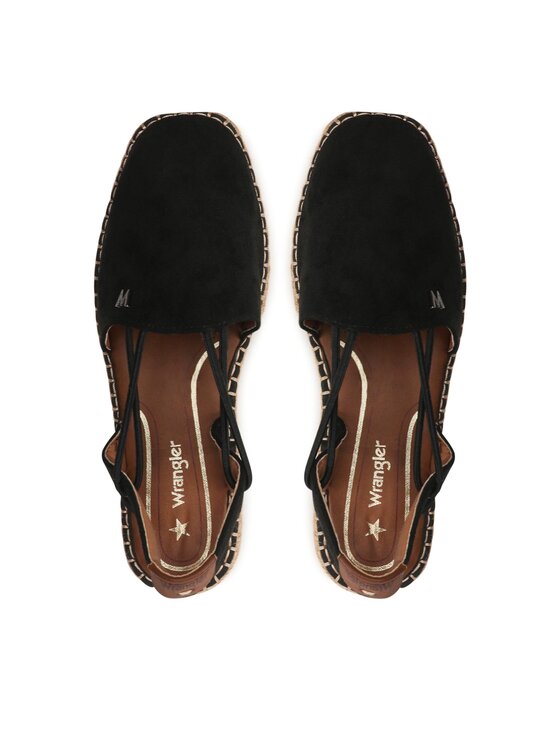 Wrangler Espadrilky Wrangler Rambla WL31506A Černá