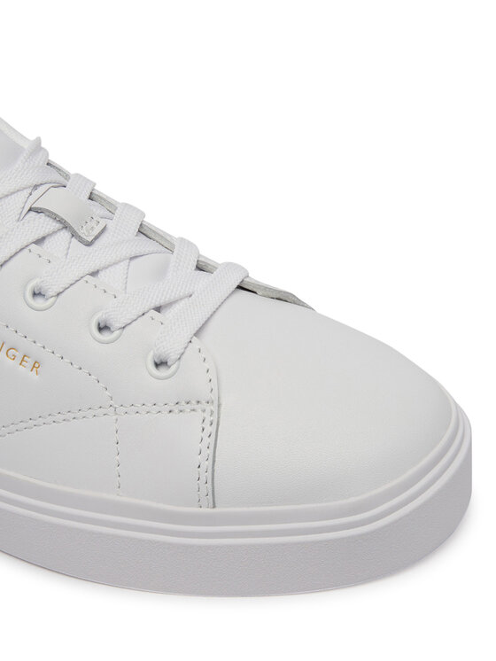 Tommy Hilfiger Zapatillas Tommy Hilfiger Th Feminine Cupsole Leather FW0FW09105 Blanco