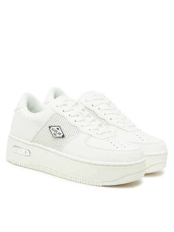 REPLAY Sneakersy REPLAY GWZ5O.000.C0018S Biela