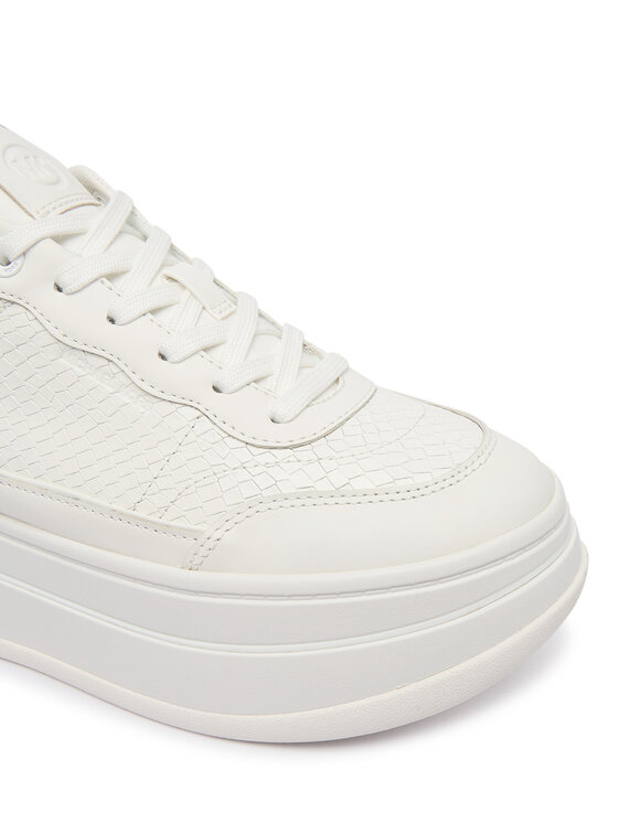MICHAEL Michael Kors Снікерcи MICHAEL Michael Kors Hayes 43R4HYFS2E Білий