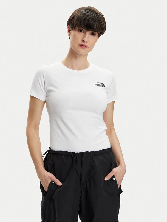 The North Face The North Face Camiseta Redbox NF0A87NM Blanco Regular Fit
