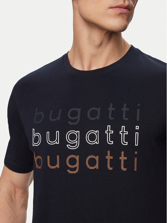 Bugatti Bugatti Camiseta 8350-15042E Azul marino Regular Fit