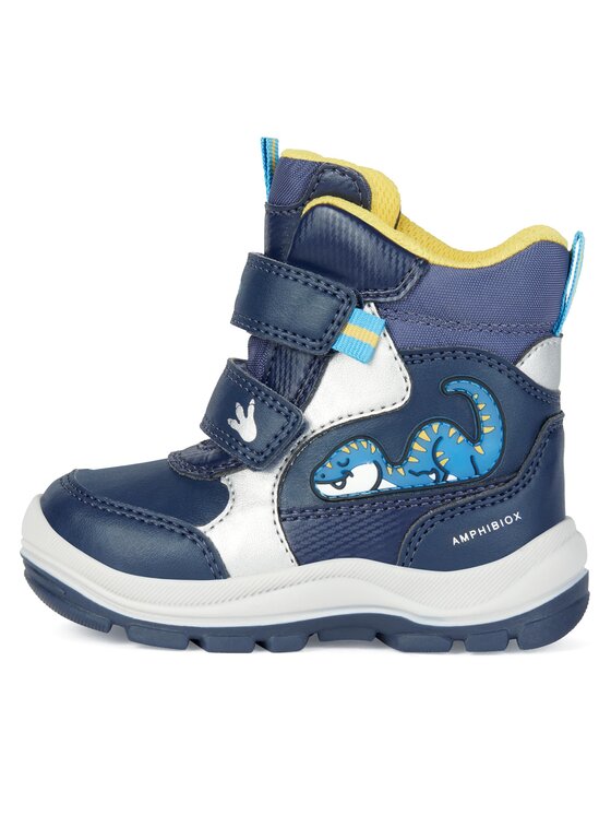 Geox Škornji za sneg Geox B Flanfil Boy B Abx B363VA 054FU C0693 M Mornarsko modra