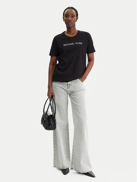 MICHAEL Michael Kors MICHAEL Michael Kors Camiseta MR651QP97J Negro Regular Fit