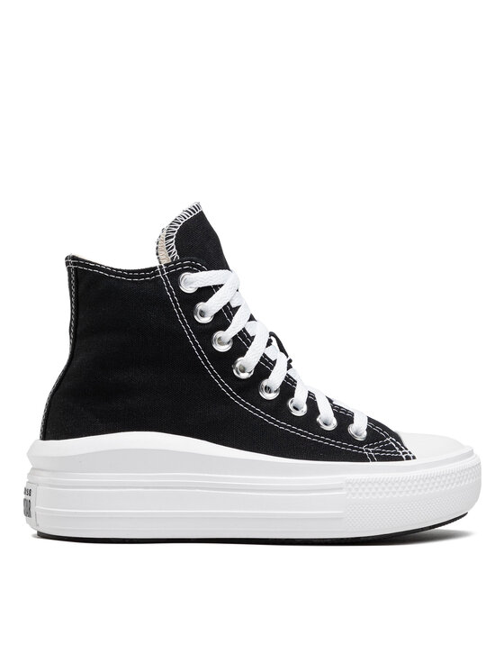 Converse Кеди Converse Chuck Taylor All Star Move Platform 568497C Чорний