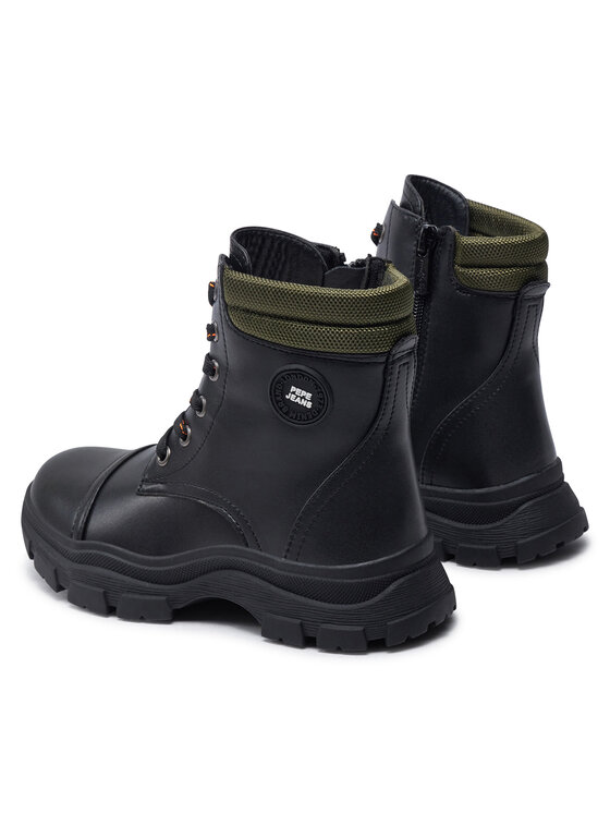 Pepe Jeans Черевики Pepe Jeans PBS50107 Чорний