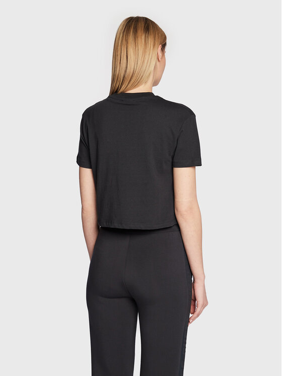 Guess Guess Футболка Adele V2YI06 K8HM0 Чорний Regular Fit