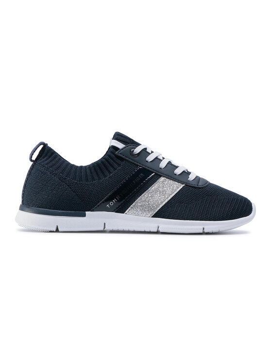 Tommy Hilfiger Sneakers Tommy Hilfiger Feminine Lightweight Sneaker FW0FW05014 Bleumarin