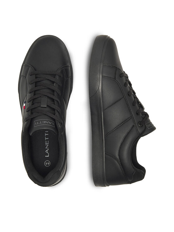 Lanetti Sneakersy Lanetti MP07-11664-07 Čierna