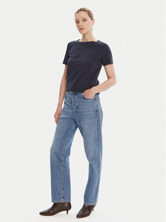 Weekend Max Mara Weekend Max Mara Camiseta Multib 2525976011 Azul marino Regular Fit
