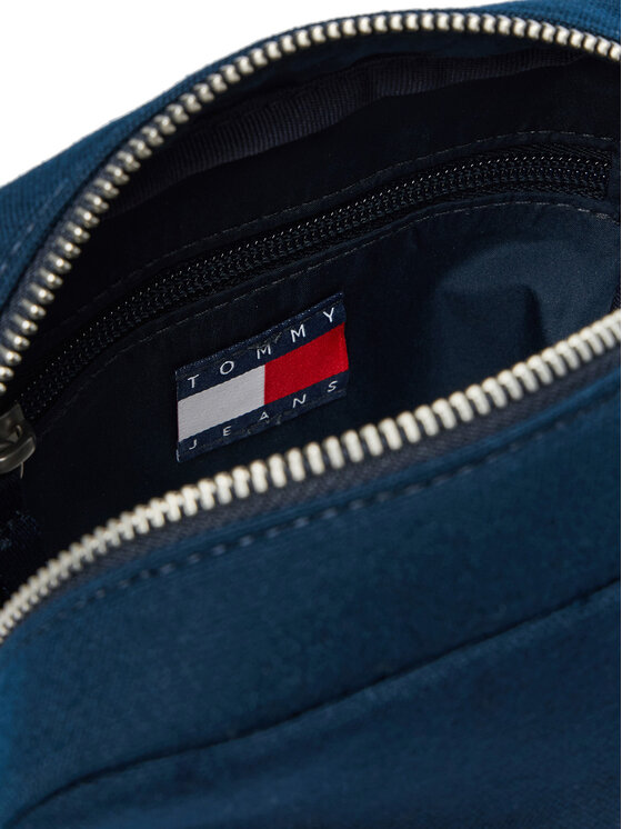 Tommy Jeans Torbica za okrog pasu Tommy Jeans Tjm Bold Varsity Reporter AM0AM14223 Mornarsko modra