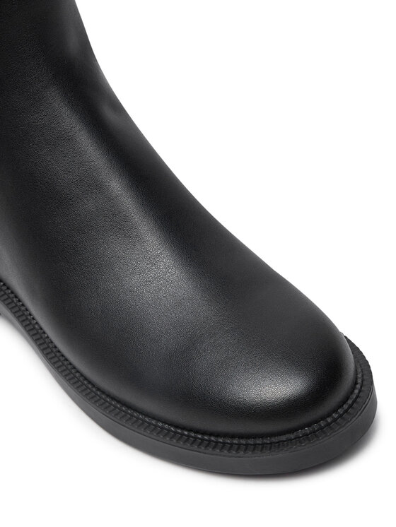 MICHAEL Michael Kors Jātnieku stila puszābaki MICHAEL Michael Kors Hazel Chelsea Bootie 40F4HZMEEL Melns