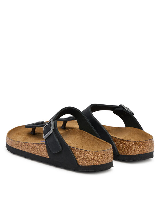 Birkenstock В'єтнамки Birkenstock Gizeh SFB LENB 1019015 Чорний