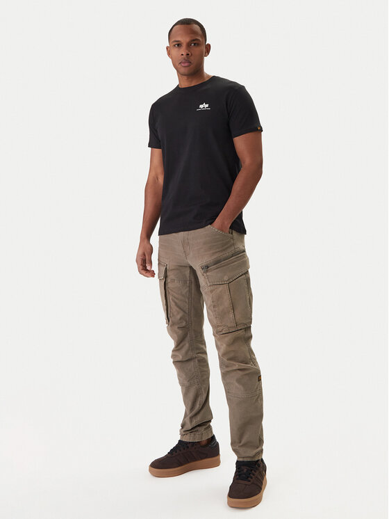 Alpha Industries Alpha Industries Majica Basic 188505 Črna Regular Fit