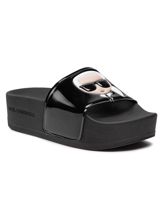 KARL LAGERFELD Natikači KARL LAGERFELD KL80806 Črna