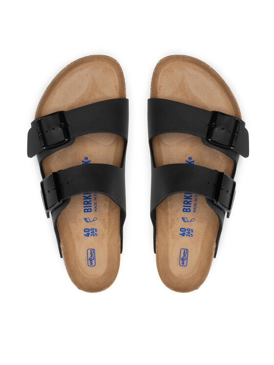 Birkenstock Шльопанці Birkenstock Arizona Birko-Flor 551251 Чорний