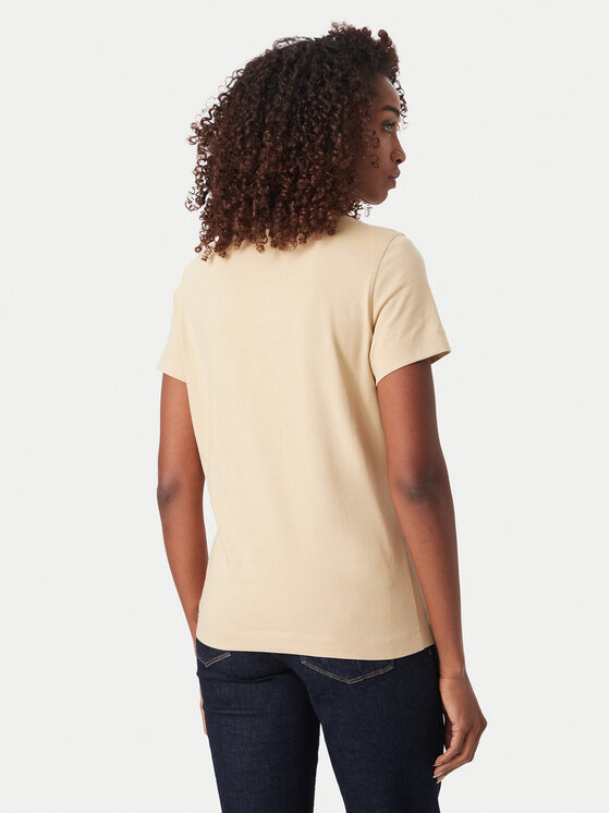 Guess Guess Camiseta W6YI29 K4348 Beis Regular Fit