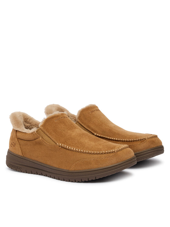 Skechers Półbuty Skechers Murette Scofield 205606 Brązowy jasny