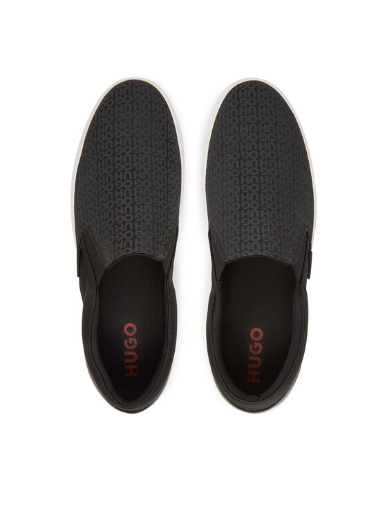 HUGO Tenisky HUGO Morrie_Slon_rnmono 50541694 Černá