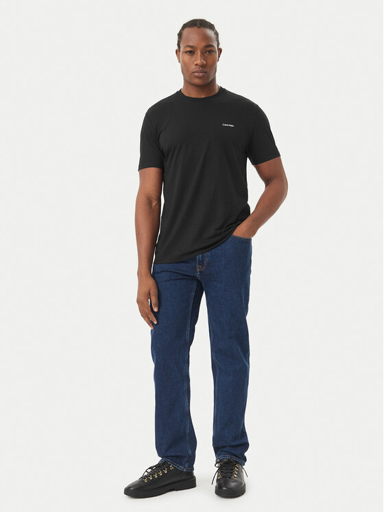 Calvin Klein Calvin Klein Camiseta LV04LH200G Negro Slim Fit