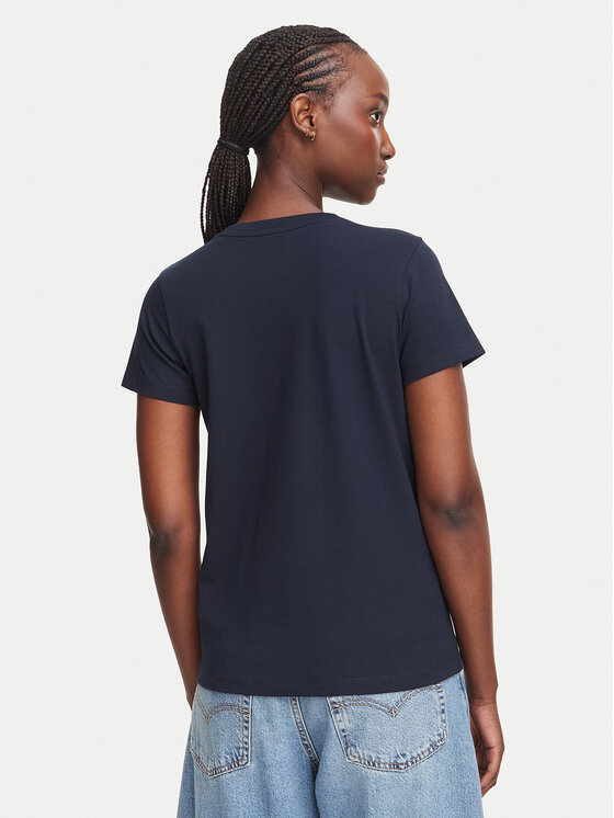 Guess Jeans Guess Jeans Camiseta W4YI10 J1314 Azul marino Regular Fit