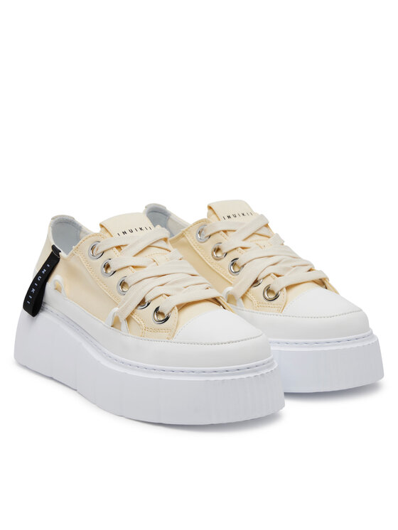 Inuikii Tenisice Inuikii Matilda Canvas Low 30102-025 Žuta
