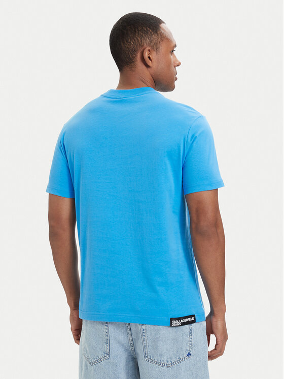 Karl Lagerfeld Jeans Karl Lagerfeld Jeans Camiseta A1M17044 Azul Regular Fit