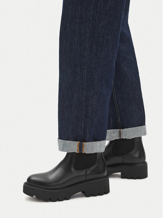 GINO ROSSI Členková obuv s elastickým prvkom Gino Rossi EO-ANDY-8105-25 Čierna